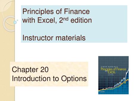 Principles of Finance with Excel, 2nd edition Instructor materials