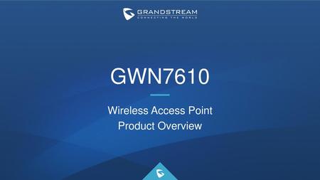 Wireless Access Point Product Overview
