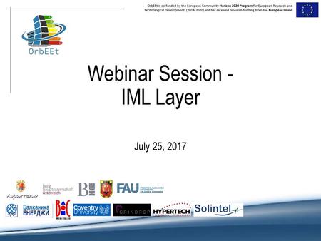 Webinar Session - IML Layer