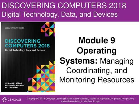 DISCOVERING COMPUTERS 2018 Digital Technology, Data, and Devices