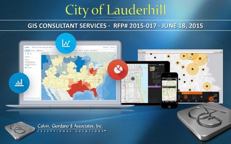 GIS CONSULTANT SERVICES · RFP# · JUNE 18, 2015
