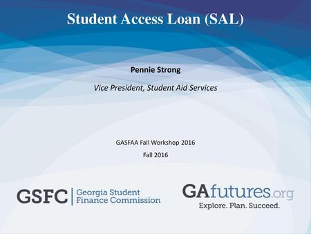 Student Access Loan (SAL)