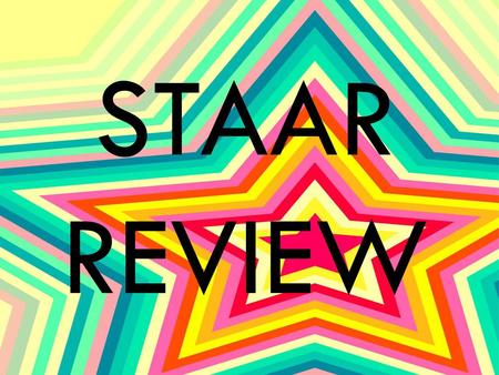STAAR Review.