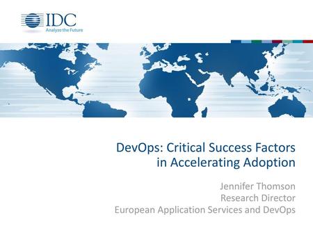 DevOps: Critical Success Factors in Accelerating Adoption