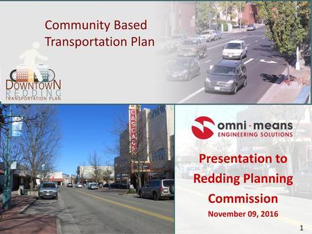 Community Based Transportation Plan
