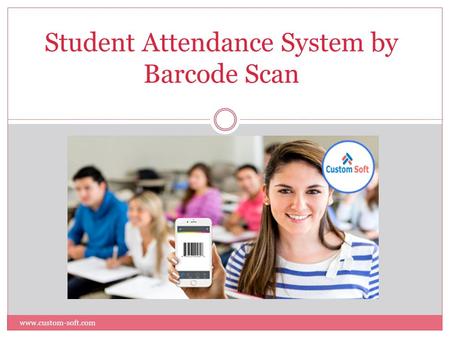 Student Attendance System by Barcode Scan.