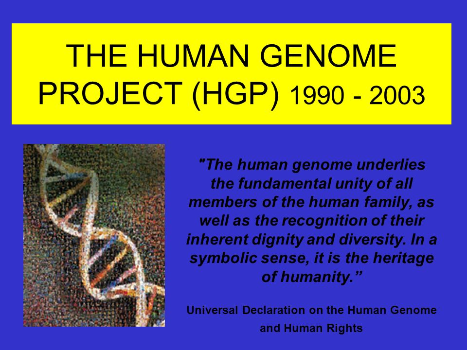 Genome project