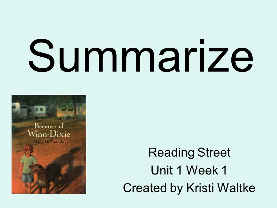 Unit 1 Week 5 Kindergarten Reading Street PowerPoint. Smash!Crash!