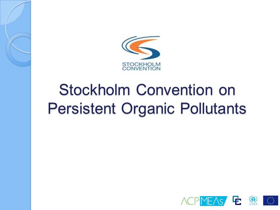 Stockholm Convention on Persistent Organic Pollutants - online