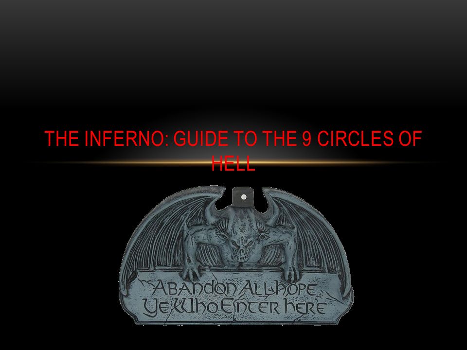 A Guide to Dante's 9 Circles of Hell