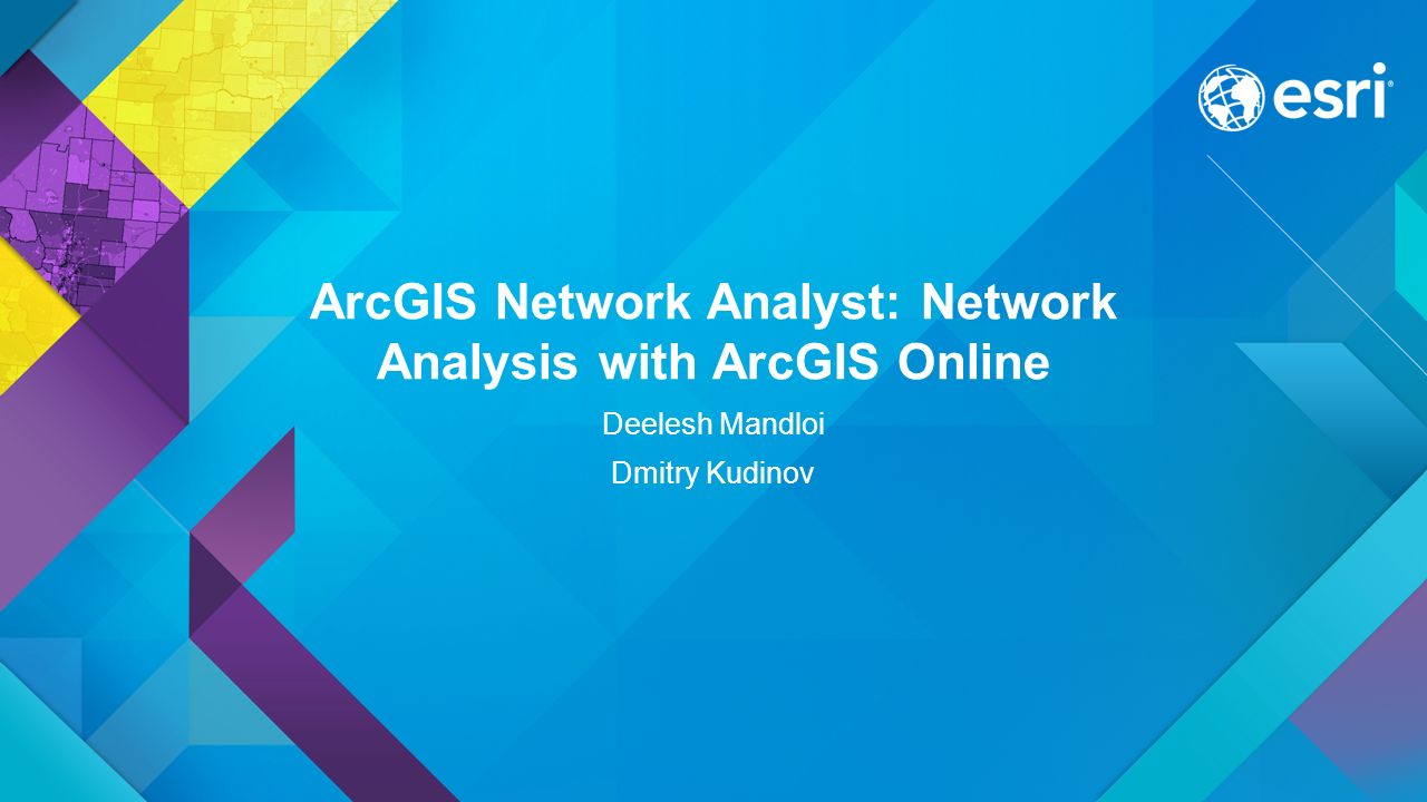 Arcgis Network Analyst Network Analysis With Arcgis Online Ppt Video Online Download