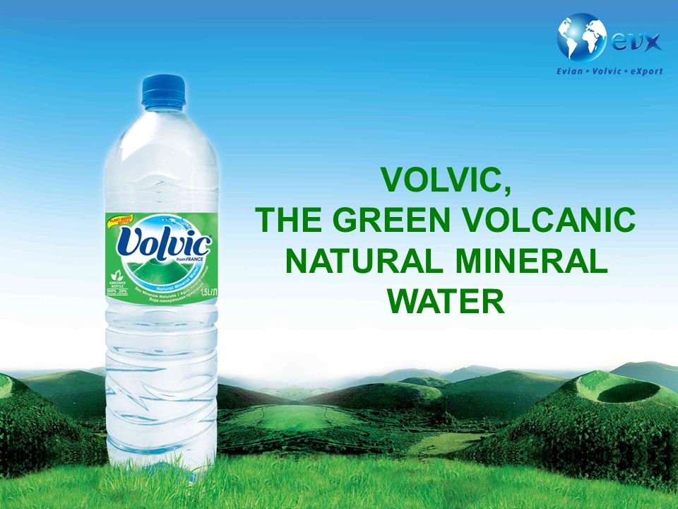 Volvic Natural Mineral Water, 1.5 Liter Bottle