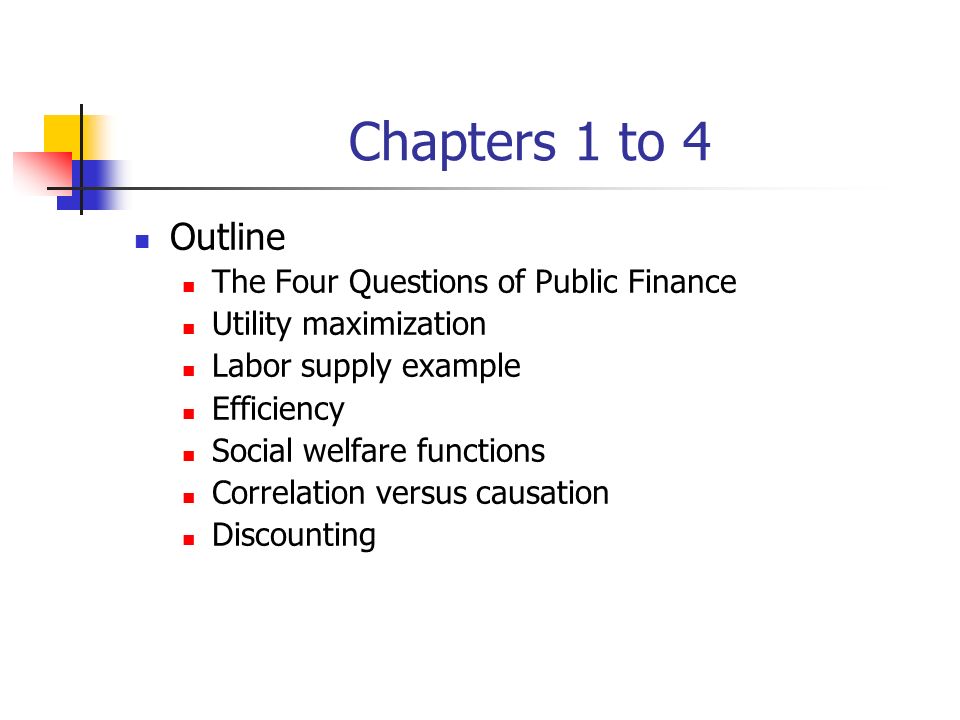 public finance questions