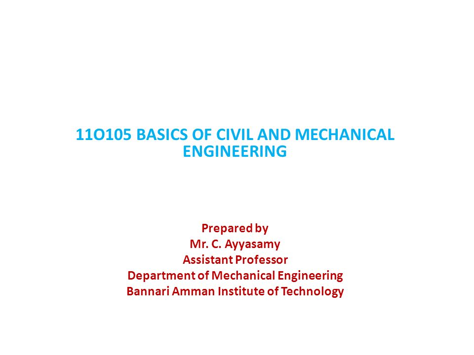 Assistant Professor) Department of Civil Engineering - ppt download