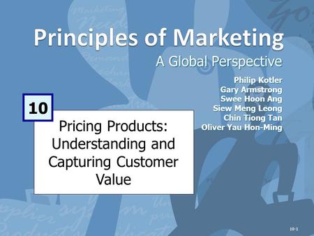 Learning Objectives After studying this chapter, you should be able to: Answer the question “What is price?” and discuss the importance of pricing in today’s.