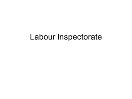 Labour Inspectorate. Labour Inspectorate in Denmark Has approximately 750 employees Approximately 400 works in the inspection centres. The four Inspection.