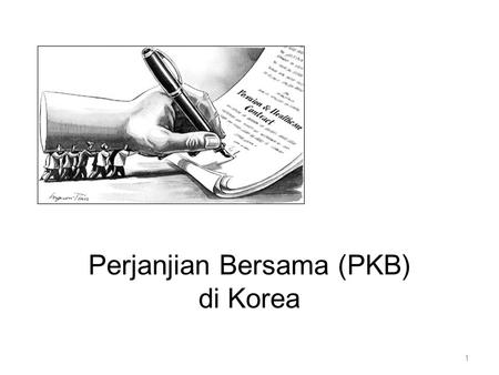 Perjanjian Bersama (PKB) di Korea