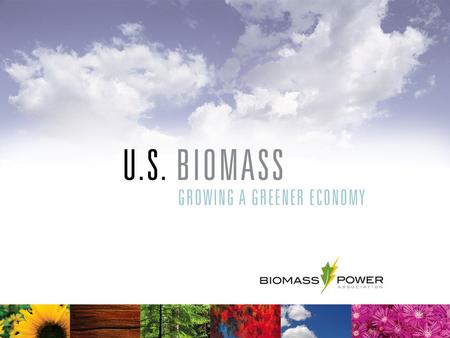 Producing energy does not have to threaten the environment. In fact, its very production can reap major environmental benefits. The United States biomass.