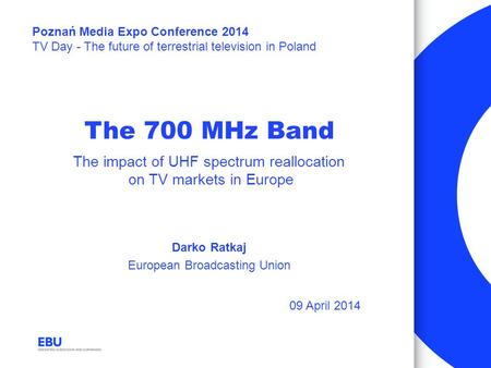 Poznań Media Expo Conference 2014