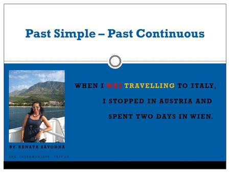 past continuous tense presentation powerpoint