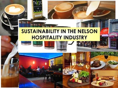SUSTAINABILITY IN THE NELSON HOSPITALITY INDUSTRY.