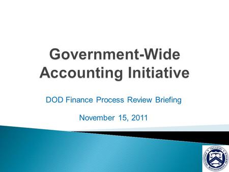 Government-Wide Accounting Initiative