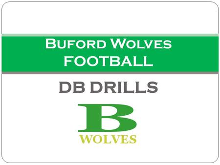 Buford Wolves FOOTBALL