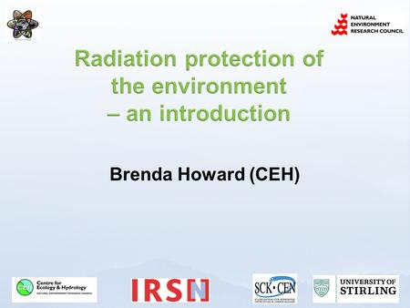 Radiation protection of the environment – an introduction