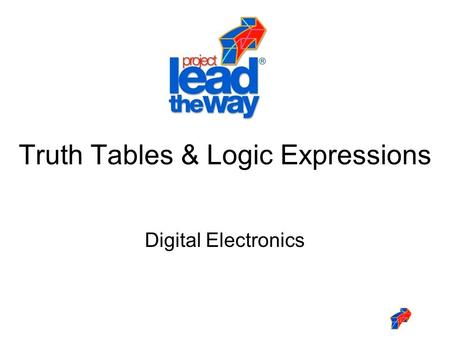 Truth Tables & Logic Expressions