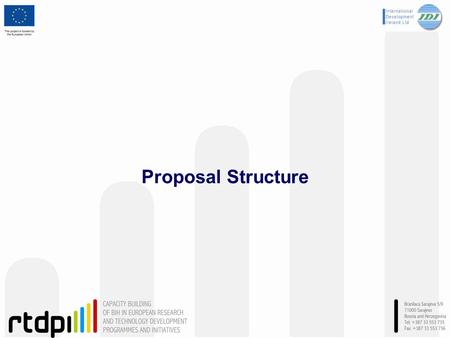 Proposal Structure.