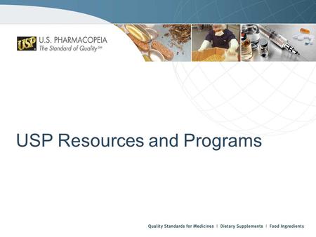 USP Resources and Programs. USP Publications USP–NFUSP–NF Formats Hardcover Print Published Annually Facilitates tracking of revisions and additions.