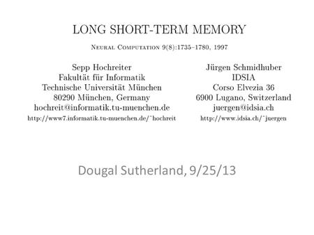 Dougal Sutherland, 9/25/13.