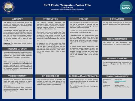 POSTER TEMPLATES BY: Professional Template for a 60x36 Case Report Poster  Presentation Your name and the names of the people. - ppt download