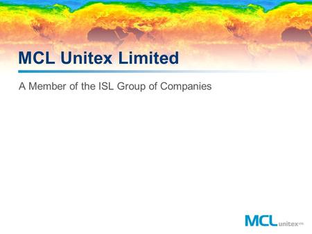 A Member of the ISL Group of Companies