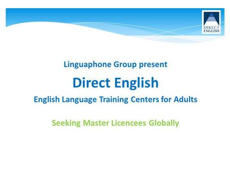 English Language Training Centers for Adults