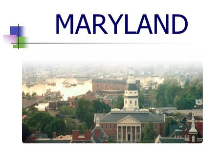 MARYLAND. Maryland Department of Health and Mental Hygiene (DHMH) Office of Emergency Preparedness and Response (OEPR)