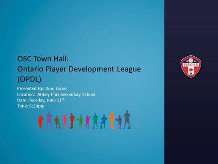 Ontario Player Development League (OPDL)