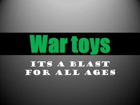 War toys Its a blast for all ages. Are stores are well organised with the products on the walls and paintball guns located at the back and clothes located.