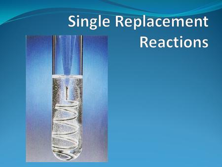 Steps to Writing Reactions Some steps for doing reactions 1. Identify the type of reaction 1. Predict the product(s) of the reaction 2. Write the correct.