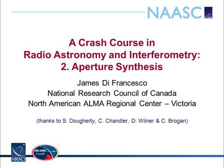 A Crash Course in Radio Astronomy and Interferometry: 2