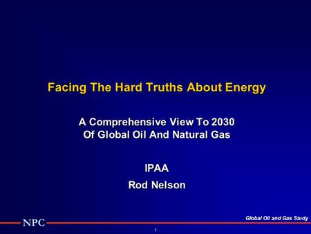 Facing The Hard Truths About Energy