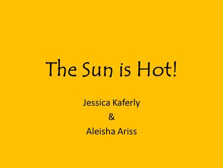 Jessica Kaferly & Aleisha Ariss