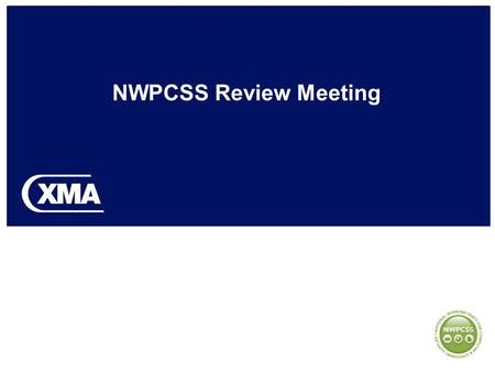 NWPCSS Review Meeting. Attendees Jon CrabtreeGroup Managing Director Supplies Fergus MathiesonSales & Marketing Director (QC) Alistair KuhnbaumSupplies.