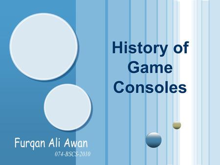 History of Game Consoles