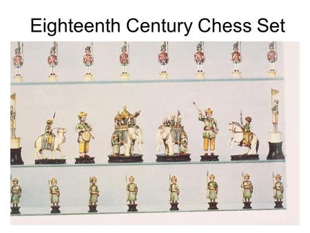 Eighteenth Century Chess Set. 2 nd Century game pieces from Uzbekistan (probably a part of a chess set)