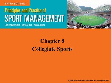 Chapter 8 Collegiate Sports