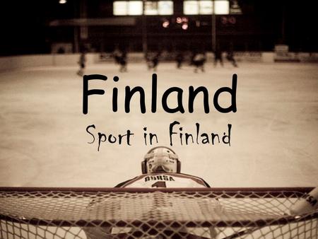 Finland Sport in Finland. Finland Year of EU entry: 1995 Capital city: Helsinki Total area: 338 000 km² Population: 5.3 million Finland, a country of.