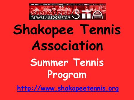 Shakopee Tennis Association