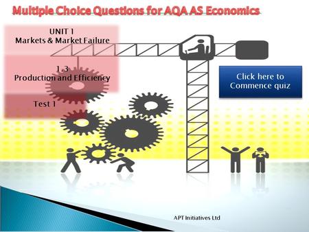 Multiple Choice Questions for AQA AS Economics