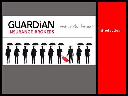 Introduction. 1.Who is Guardian Insurance brokers? 2.Risk Identification and Solutions 3.Professional Industry bodies 4.Financial Capacity to pay claims.